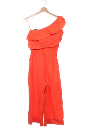 Дамски гащеризон Zara, Размер XS, Цвят Оранжев, Цена 13,85 лв.
