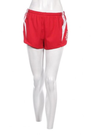 Γυναικείο κοντό παντελόνι ASICS, Μέγεθος L, Χρώμα Κόκκινο, Τιμή 7,83 €