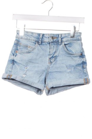 Pantaloni scurți de femei Bershka, Mărime XXS, Culoare Albastru, Preț 36,99 Lei