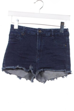 Pantaloni scurți de femei Bershka, Mărime XS, Culoare Albastru, Preț 29,08 Lei