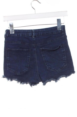 Pantaloni scurți de femei Bershka, Mărime XS, Culoare Albastru, Preț 48,47 Lei