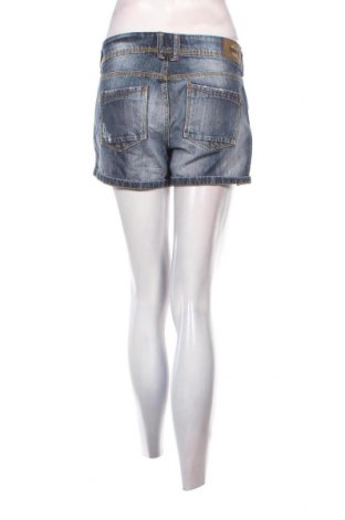 Pantaloni scurți de femei Bershka, Mărime M, Culoare Albastru, Preț 24,72 Lei