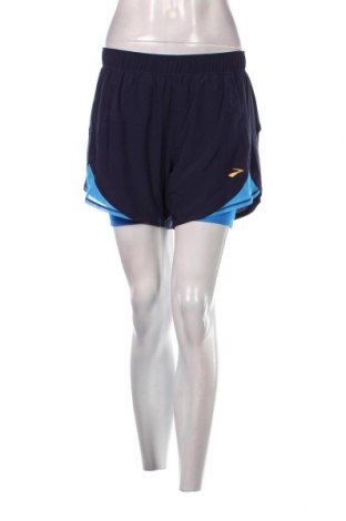 Γυναικείο κοντό παντελόνι Brooks, Μέγεθος M, Χρώμα Μπλέ, Τιμή 12,99 €