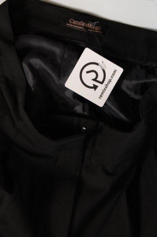 Γυναικείο κοντό παντελόνι Camille x Mango, Μέγεθος M, Χρώμα Μαύρο, Τιμή 7,94 €