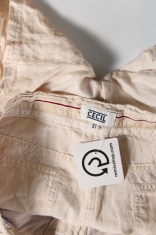 Дамски къс панталон Cecil, Размер XL, Цвят Бежов, Цена 20,40 лв.