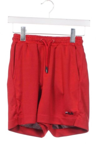 Дамски къс панталон FILA, Размер XS, Цвят Червен, Цена 21,56 лв.