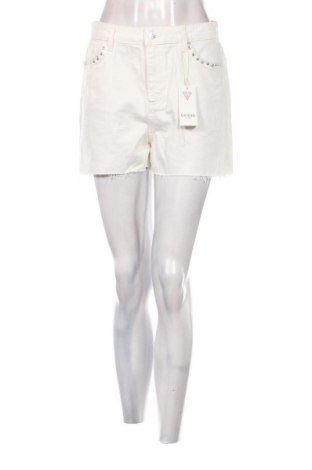 Γυναικείο κοντό παντελόνι Guess, Μέγεθος S, Χρώμα Λευκό, Τιμή 31,24 €