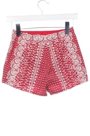Дамски къс панталон H&M, Размер XXS, Цвят Червен, Цена 9,69 лв.