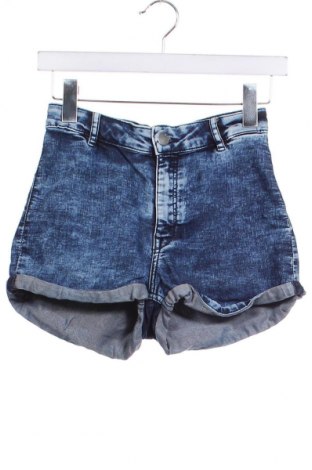 Дамски къс панталон H&M Divided, Размер XS, Цвят Син, Цена 11,73 лв.