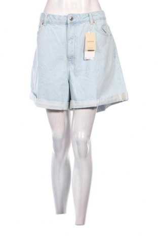 Pantaloni scurți de femei Mango, Mărime XXL, Culoare Albastru, Preț 101,97 Lei