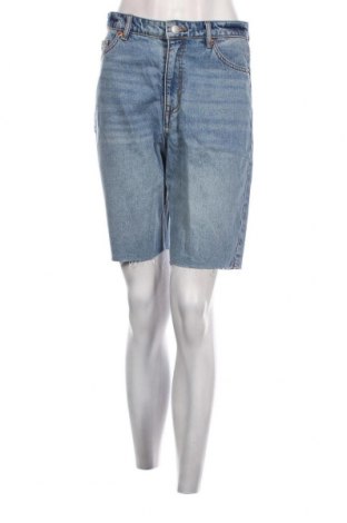Pantaloni scurți de femei Monki, Mărime S, Culoare Albastru, Preț 131,58 Lei