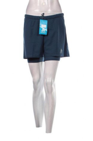 Γυναικείο κοντό παντελόνι Odlo, Μέγεθος S, Χρώμα Μπλέ, Τιμή 12,99 €
