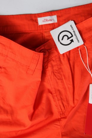 Γυναικείο κοντό παντελόνι S.Oliver, Μέγεθος L, Χρώμα Πορτοκαλί, Τιμή 39,69 €