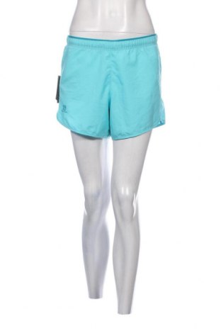 Γυναικείο κοντό παντελόνι Salomon, Μέγεθος L, Χρώμα Μπλέ, Τιμή 21,03 €