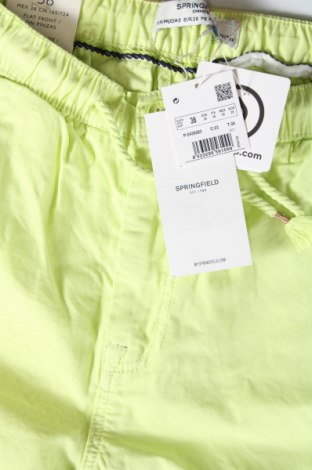 Дамски къс панталон Springfield, Размер M, Цвят Зелен, Цена 16,12 лв.
