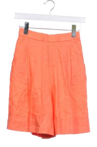Дамски къс панталон United Colors Of Benetton, Размер XS, Цвят Оранжев, Цена 34,65 лв.