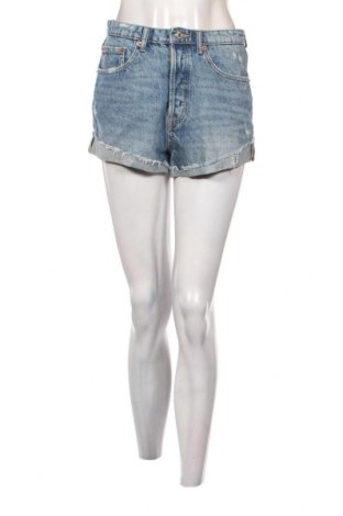 Γυναικείο κοντό παντελόνι Zara, Μέγεθος L, Χρώμα Μπλέ, Τιμή 10,23 €