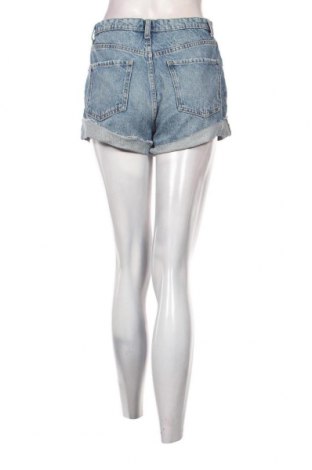 Pantaloni scurți de femei Zara, Mărime L, Culoare Albastru, Preț 51,02 Lei