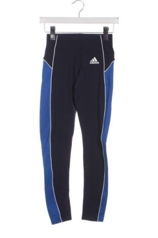 Damen Leggings Adidas, Größe XS, Farbe Blau, Preis 29,32 €