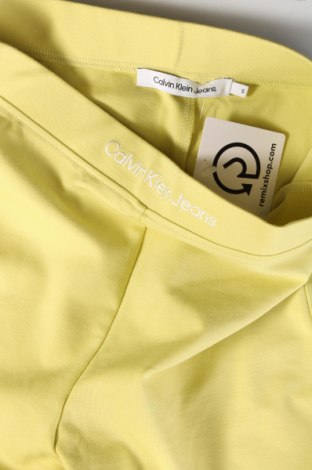 Damen Leggings Calvin Klein Jeans, Größe S, Farbe Gelb, Preis € 35,16