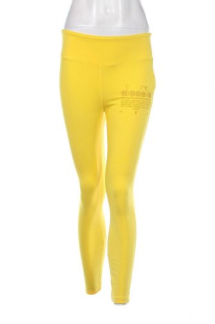 Γυναικείο κολάν Diadora, Μέγεθος S, Χρώμα Κίτρινο, Τιμή 15,88 €