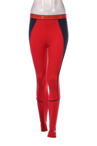 Γυναικείο κολάν Superdry, Μέγεθος M, Χρώμα Κόκκινο, Τιμή 21,65 €