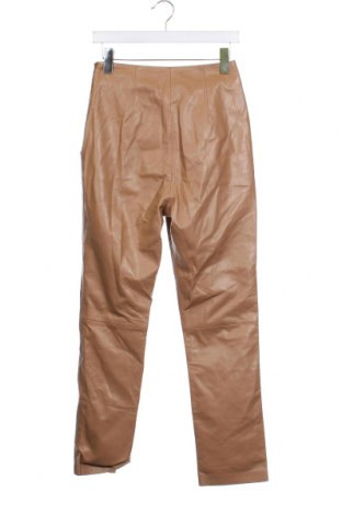 Дамски кожен панталон Karen Millen, Размер S, Цвят Кафяв, Цена 78,75 лв.
