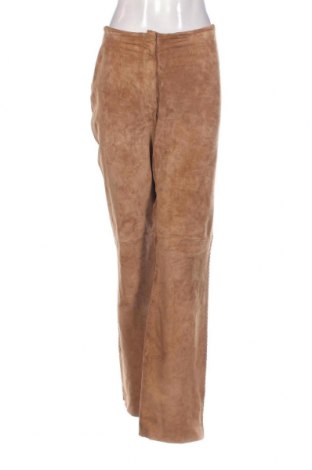 Γυναικείο παντελόνι δερμάτινο TCM, Μέγεθος L, Χρώμα Καφέ, Τιμή 66,19 €