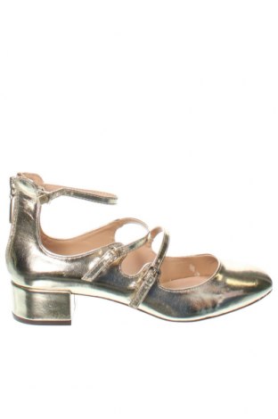 Γυναικεία παπούτσια Bershka, Μέγεθος 39, Χρώμα Χρυσαφί, Τιμή 19,96 €