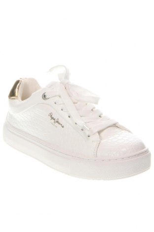 Дамски обувки Pepe Jeans, Размер 36, Цвят Бял, Цена 121,80 лв.