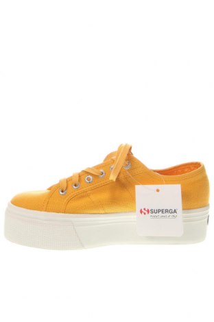 Дамски обувки Superga, Размер 39, Цвят Жълт, Цена 40,60 лв.