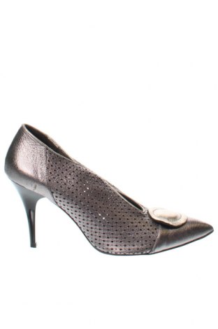 Дамски обувки Zanetti, Размер 39, Цвят Сребрист, Цена 82,41 лв.