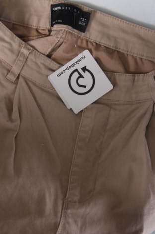 Дамски панталон ASOS, Размер XS, Цвят Бежов, Цена 22,23 лв.