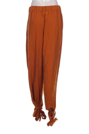 Дамски панталон ASOS, Размер XL, Цвят Кафяв, Цена 26,75 лв.