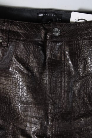 Дамски панталон ASOS, Размер L, Цвят Кафяв, Цена 41,00 лв.