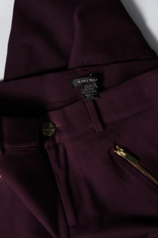 Дамски панталон Amisu, Размер XS, Цвят Лилав, Цена 13,92 лв.