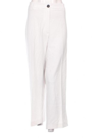 Γυναικείο παντελόνι Bershka, Μέγεθος XL, Χρώμα Λευκό, Τιμή 27,67 €