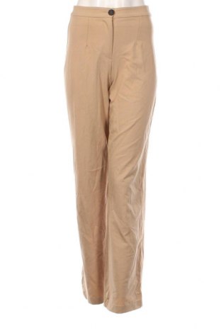 Γυναικείο παντελόνι Bershka, Μέγεθος XS, Χρώμα  Μπέζ, Τιμή 17,94 €