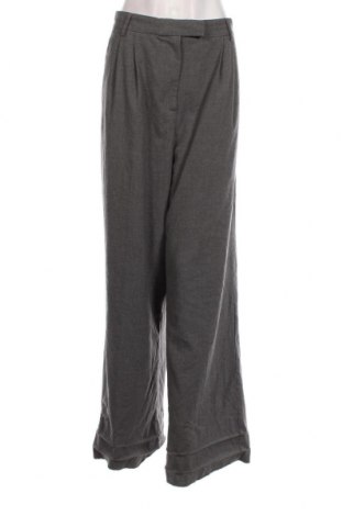 Дамски панталон Bershka, Размер XL, Цвят Сив, Цена 23,46 лв.