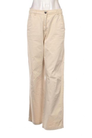Pantaloni de femei Bershka, Mărime M, Culoare Bej, Preț 42,16 Lei