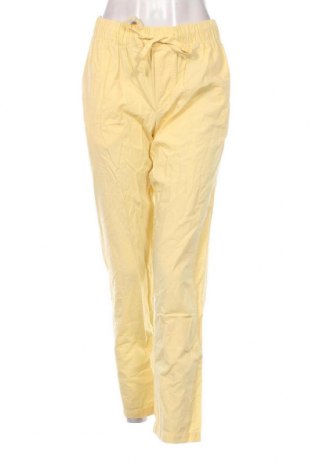 Дамски панталон Boii, Размер XS, Цвят Жълт, Цена 18,45 лв.