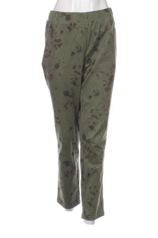 Γυναικείο παντελόνι Bpc Bonprix Collection, Μέγεθος L, Χρώμα Πράσινο, Τιμή 7,01 €