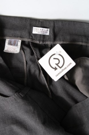 Pantaloni de femei Brunello Cucinelli, Mărime L, Culoare Gri, Preț 281,96 Lei