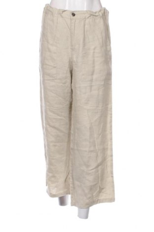 Дамски панталон Calvin Klein Jeans, Размер M, Цвят Бежов, Цена 40,80 лв.