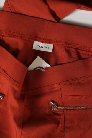 Γυναικείο παντελόνι Canda, Μέγεθος XL, Χρώμα Πορτοκαλί, Τιμή 9,87 €
