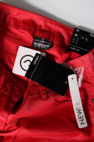 Γυναικείο παντελόνι Colours Of The World, Μέγεθος S, Χρώμα Κόκκινο, Τιμή 16,32 €