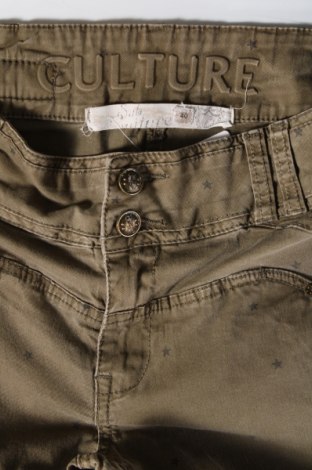 Дамски панталон Culture, Размер M, Цвят Зелен, Цена 26,58 лв.