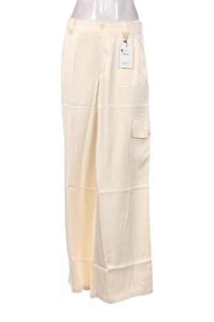 Pantaloni de femei Desigual, Mărime L, Culoare Ecru, Preț 282,24 Lei