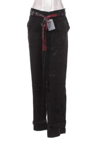 Дамски панталон Desigual, Размер M, Цвят Черен, Цена 29,64 лв.