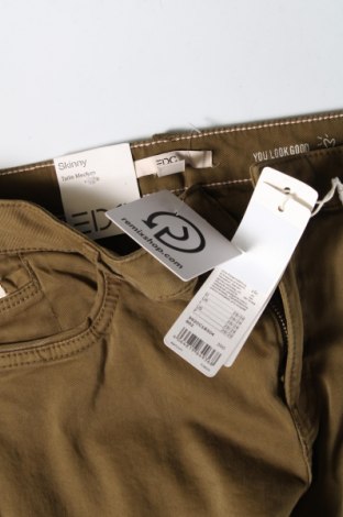 Дамски панталон Edc By Esprit, Размер S, Цвят Зелен, Цена 17,67 лв.